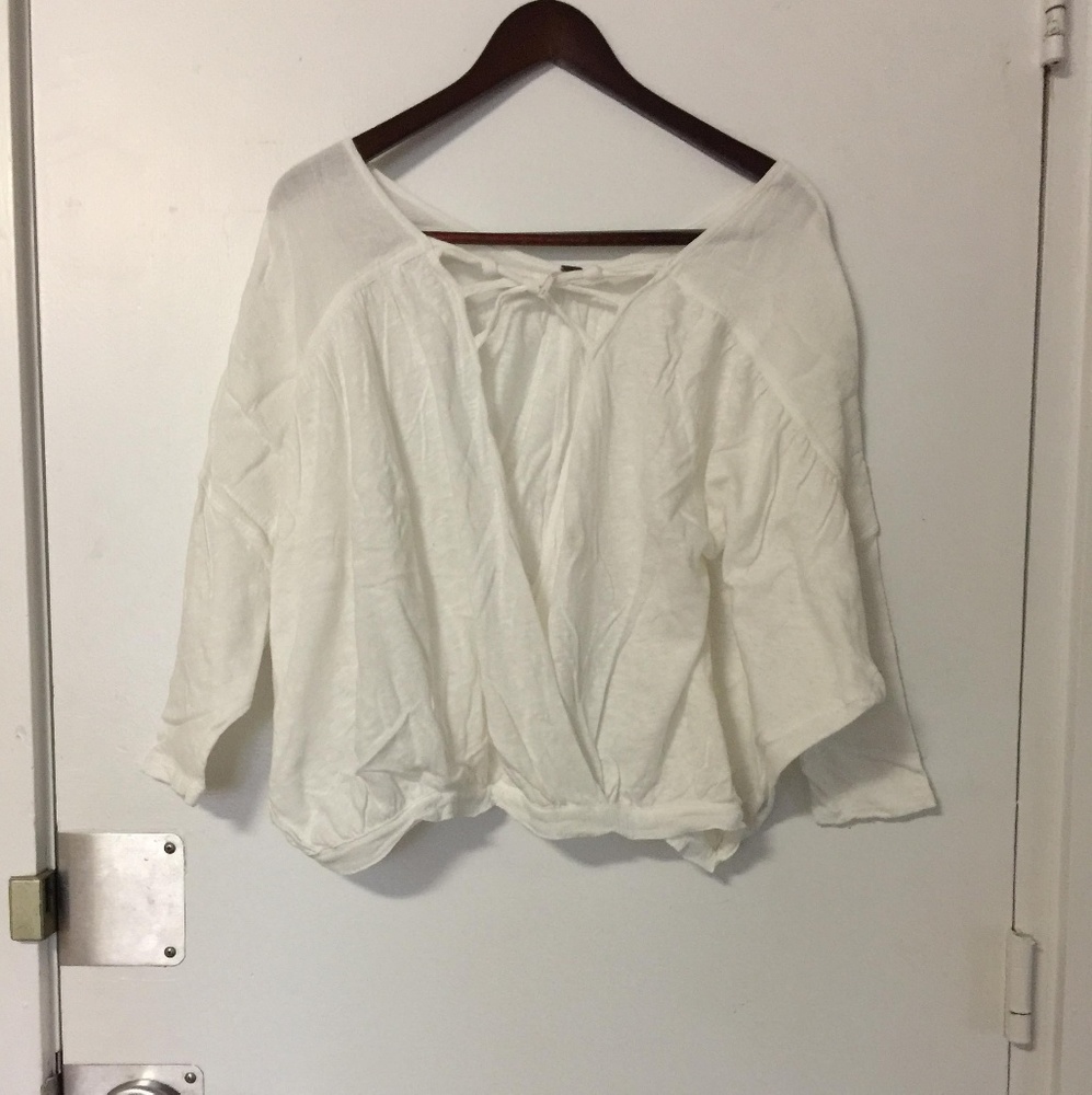 Free people surplice blouse